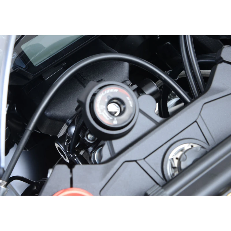 R&G LS0007BK Lock Stop Savers For Kawasaki ZX-10R Ninja (2016-) - Image 2