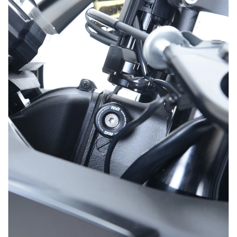 R&G LS0007BK Lock Stop Savers For Kawasaki ZX-10R Ninja (2016-) - Image 4