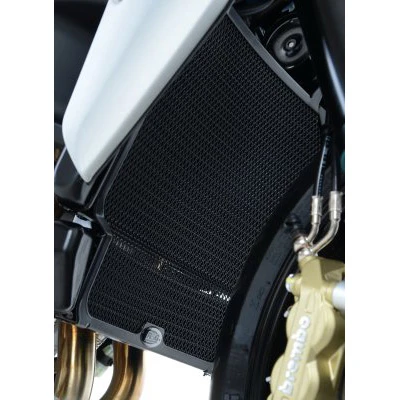 R&G RAD0175.BK Radiator Guard, Black For MV Agusta Brutale 800 Dragster