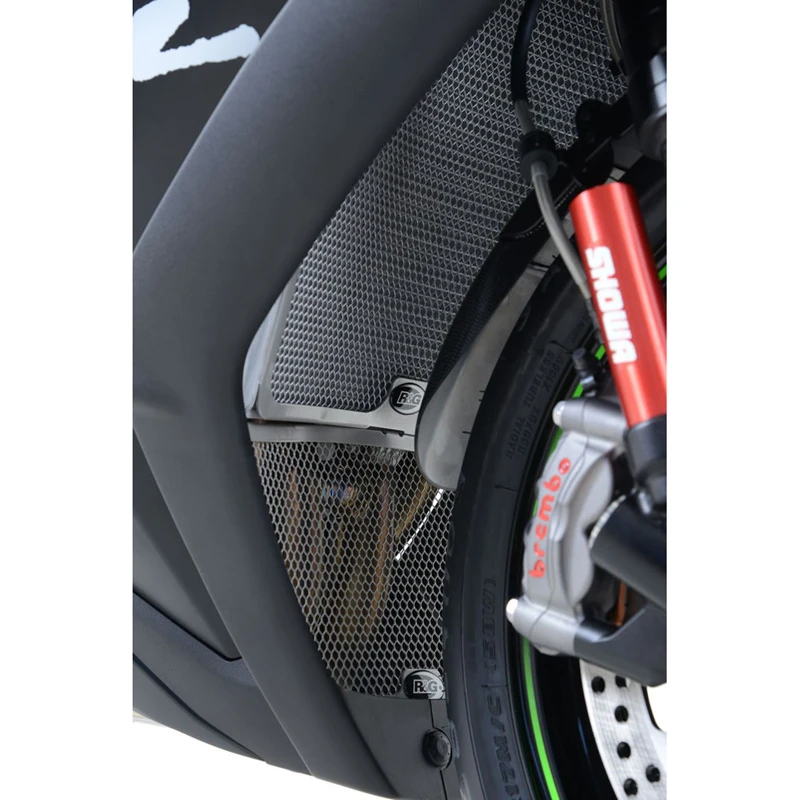 R&G RAD0200BK Radiator Guard For Kawasaki ZX-10R (2008-2016) - Image 2