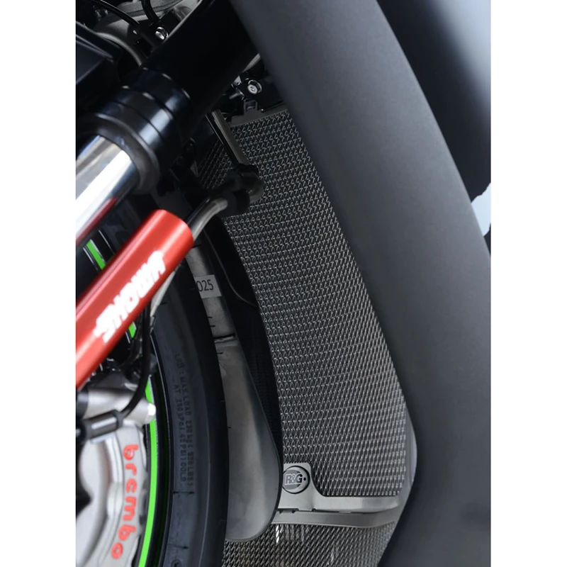 R&G RAD0200BK Radiator Guard For Kawasaki ZX-10R (2008-2016) - Image 3