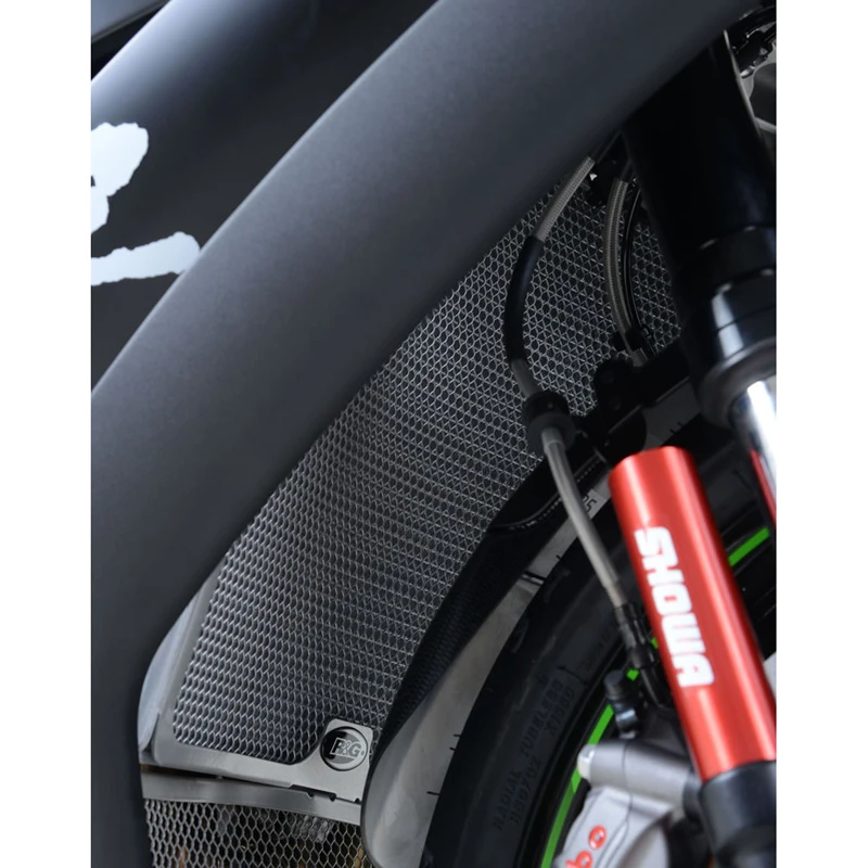 R&G RAD0200BK Radiator Guard For Kawasaki ZX-10R (2008-2016)
