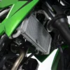 R&G RAD0242GR Radiator Guard, Green For Kawasaki Ninja 125 / Z125 (2019-)