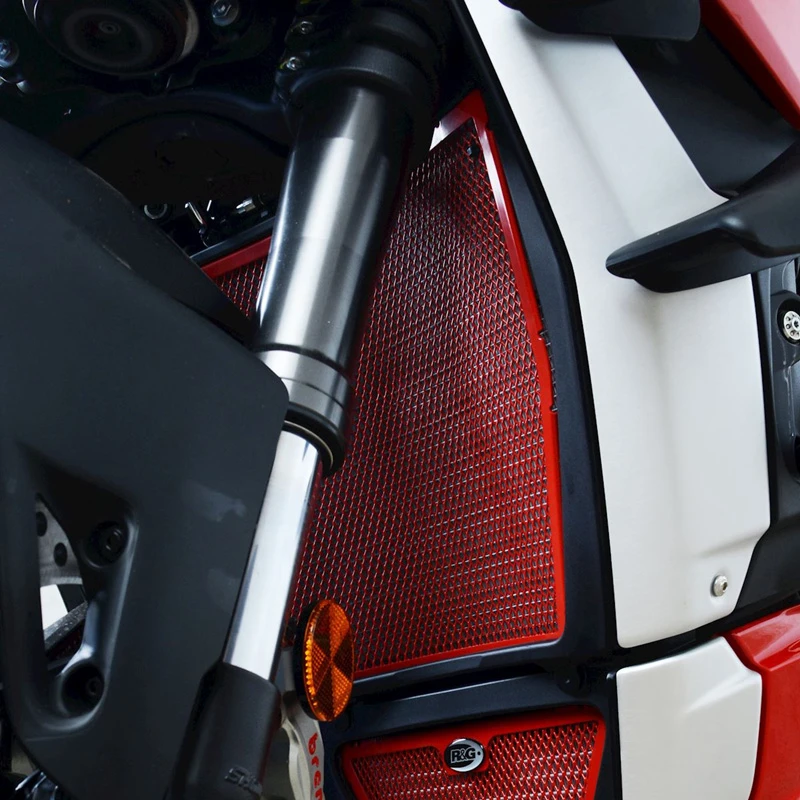 R&G RAD0256RE Radiator Guard, Red For Ducati Streetfighter V4 (S) (2020-)