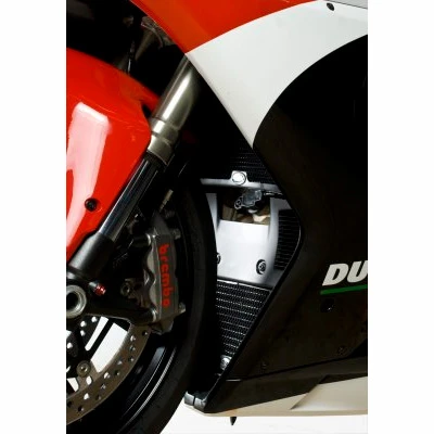 R&G Radiator Guard Black For Ducati 848 / 1098 / 1198 - Image 2