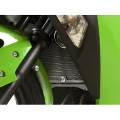 R&G RAD0139BK Radiator Guard For Kawasaki Ninja 250 (2008-2012) And Ninja 300 (2013-current)