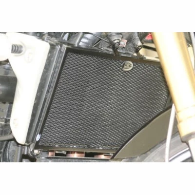 R&G Radiator Guard Titanium For Kawasaki ZX6R '07-up