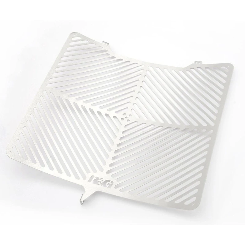 R&G SRG0071SS Stainless Steel Radiator Guard For Kawasaki ZX-6R (2019-)