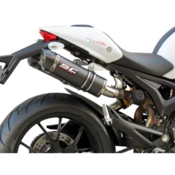 SC-Project D04-28C GP-Tech Exhaust For Ducati Monster 696 / 796 / 1100 And 1100 S