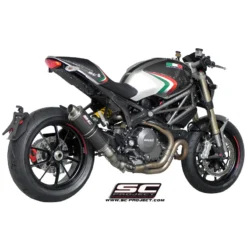 SC-Project D07-07C Oval R60 Exhaust For Ducati Monster 1100 EVO (2011-2014)