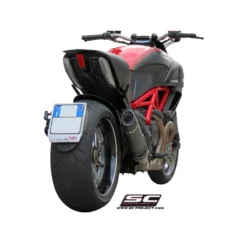 SC-Project D08-01C Oval Exhaust For Ducati Diavel (2010-current)