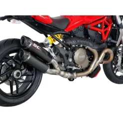 SC-Project D12-D27C GP-Tech Dual Exhaust For Ducati Monster 1200 / S (2014-2016)