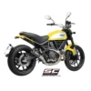 SC-Project D16-38C CR-T Exhaust For Ducati Scrambler 800 (2015-), Monster 797 (2017-)