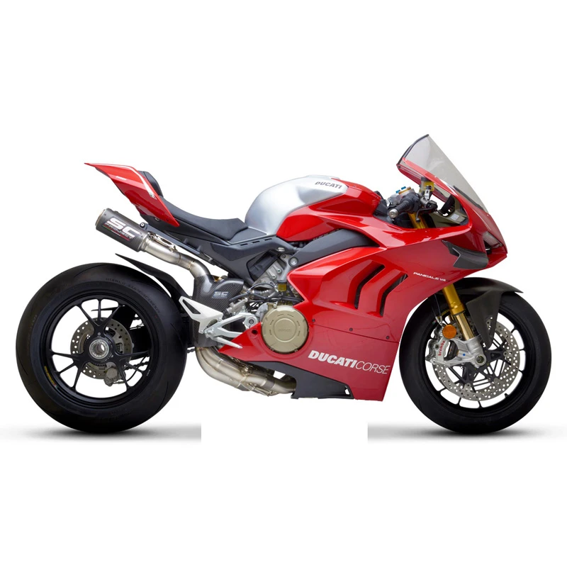 SC-Project D26A-SBK-R WSBK CR-T Race Full Exhaust, Carbon Ducati Panigale V4/S (2018-) - Image 3