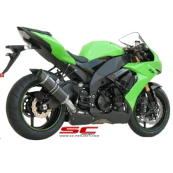 SC-Project K01-01C Oval Exhaust For Kawasaki Ninja ZX-10R (2008-2010)