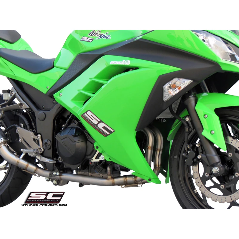 SC-Project K14-C18C GP M2 Full System Exhaust For Kawasaki Ninja 300 (2013-) - Image 2