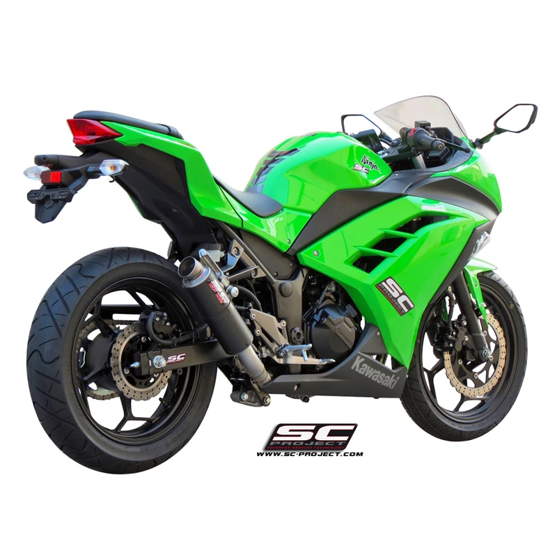 SC-Project K14-C18C GP M2 Full System Exhaust For Kawasaki Ninja 300 (2013-)