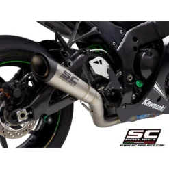 SC-Project K22-DET41T S1 Slip-on Exhaust For Kawasaki Ninja ZX-10R / RR (2017-)