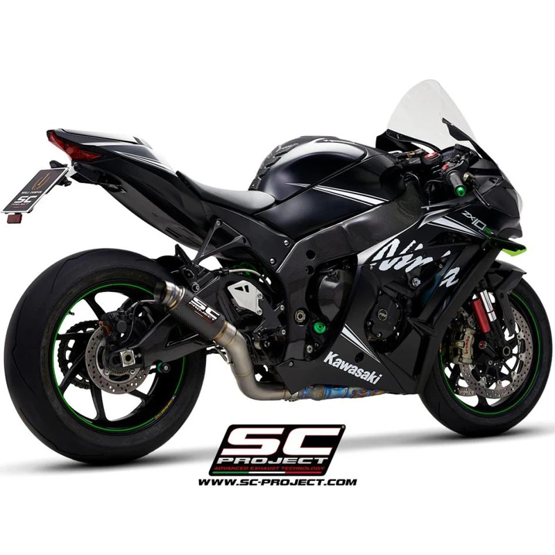 SC-Project K22-DET70 GP70-R Slip-on Exhaust For Kawasaki Ninja ZX-10R / RR (2017-) - Image 2