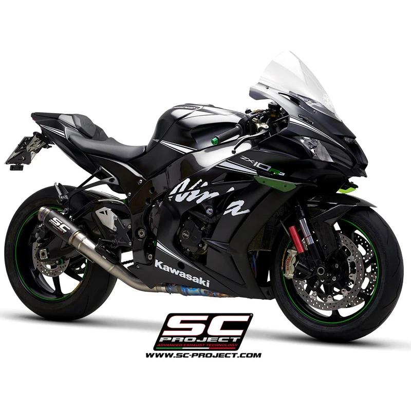 SC-Project K22-DET70 GP70-R Slip-on Exhaust For Kawasaki Ninja ZX-10R / RR (2017-) - Image 4