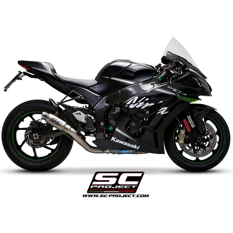 SC-Project K22-DET70 GP70-R Slip-on Exhaust For Kawasaki Ninja ZX-10R / RR (2017-) - Image 8