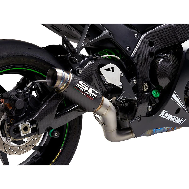 SC-Project K22-DET70 GP70-R Slip-on Exhaust For Kawasaki Ninja ZX-10R / RR (2017-)