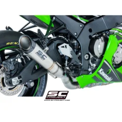 SC-Project K22-H41T High Mount S1 Exhaust For Kawasaki Ninja ZX-10R (2016-)