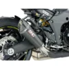 SC-Project K24-34C Conic Slip-on Exhaust, Matte Carbon For Kawasaki Z1000 (2017-)