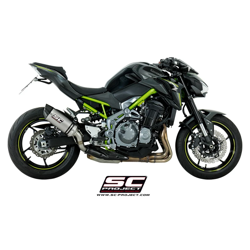 SC-Project K25-T25 Oval Slip-on Exhaust For Kawasaki Z900 (2017-) - Image 7