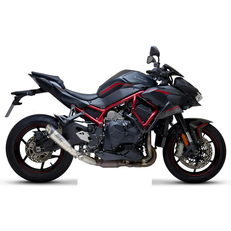 SC-Project K36-T41T S1 Slip-on Exhaust For Kawasaki ZH2 (2020-) - Image 3