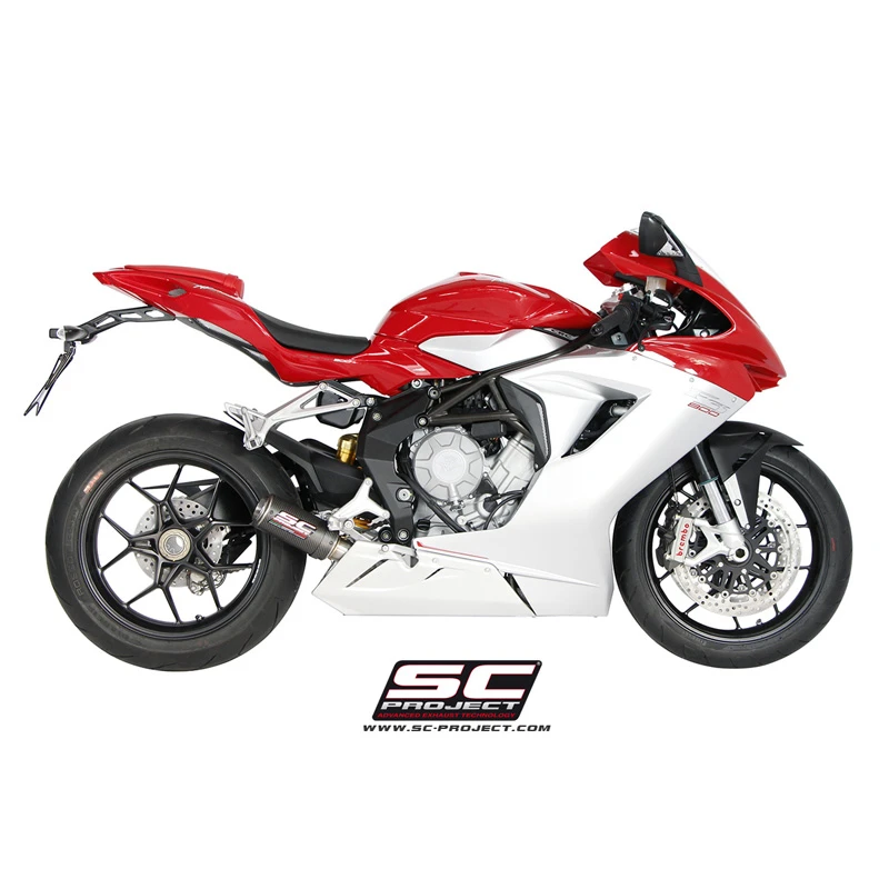 SC-Project M03-38C CR-T Exhaust For MV Agusta F3 675 (2011-2015) And F3 800 (2013-2016) - Image 2