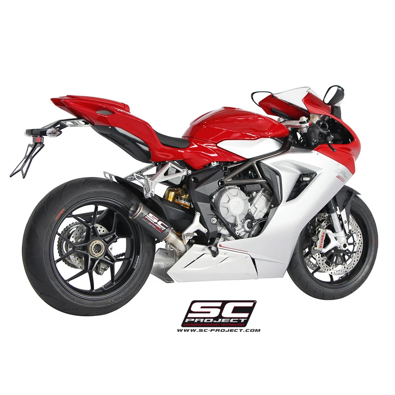 SC-Project M03-H38C CR-T High Mount Conic Exhaust MV Agusta F3 675 '11-'15 And F3 800 '13-'16 - Image 3
