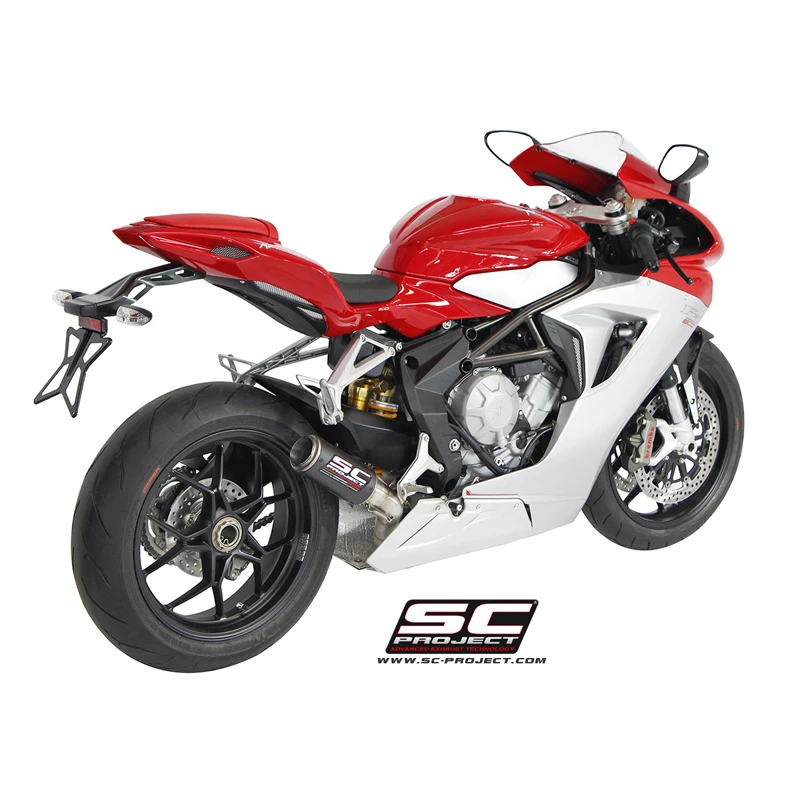 SC-Project M03-H38C CR-T High Mount Conic Exhaust MV Agusta F3 675 '11-'15 And F3 800 '13-'16 - Image 4