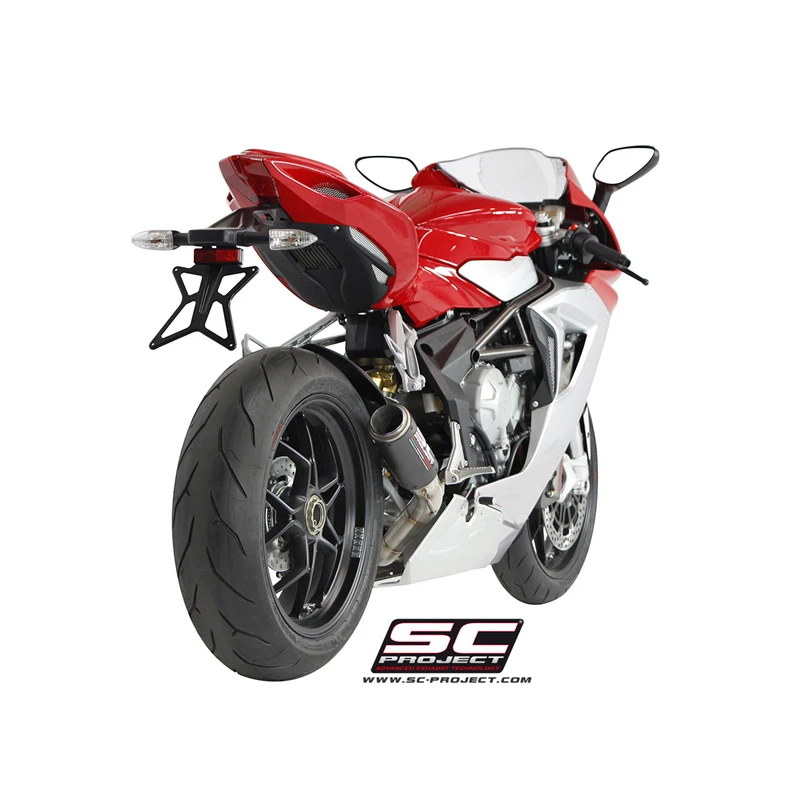 SC-Project M03-H38C CR-T High Mount Conic Exhaust MV Agusta F3 675 '11-'15 And F3 800 '13-'16 - Image 5