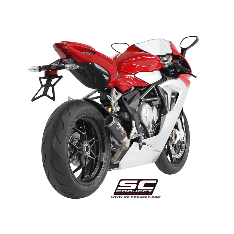 SC-Project M03-H38C CR-T High Mount Conic Exhaust MV Agusta F3 675 '11-'15 And F3 800 '13-'16 - Image 6