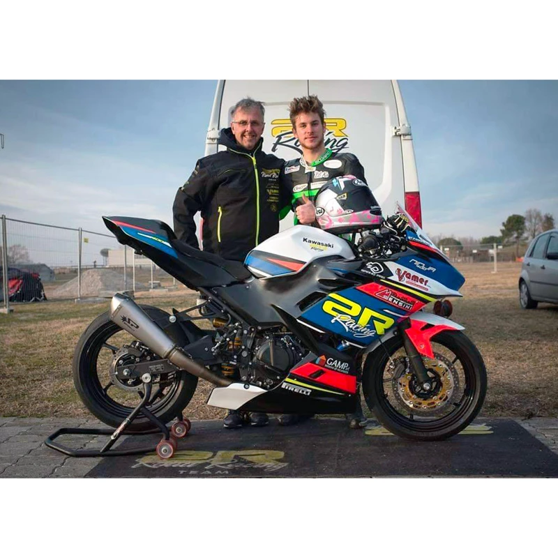 Spark GKA8823T Konix Full Exhaust System For Kawasaki Ninja 400 (2018-) - Image 4