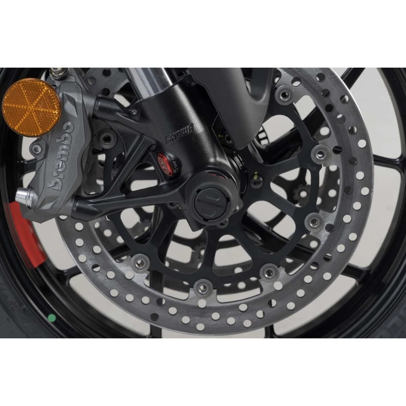 Sw-Motech STP.22.176.10201/B Front Axle Sliders For Ducati Panigale V4 '21- - Image 2