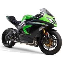 Two Bros 005-3860105-S1 S1R Standard Full Exhaust, Carbon For Kawasaki ZX-636R/6RR '09-